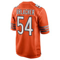 C.Bears #54 Brian Urlacher Player Orange Home Game Odoa Stitched Jerseys