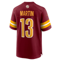 Odoa W.Commanders #13 Tay Martin Burgundy Team Game Jersey