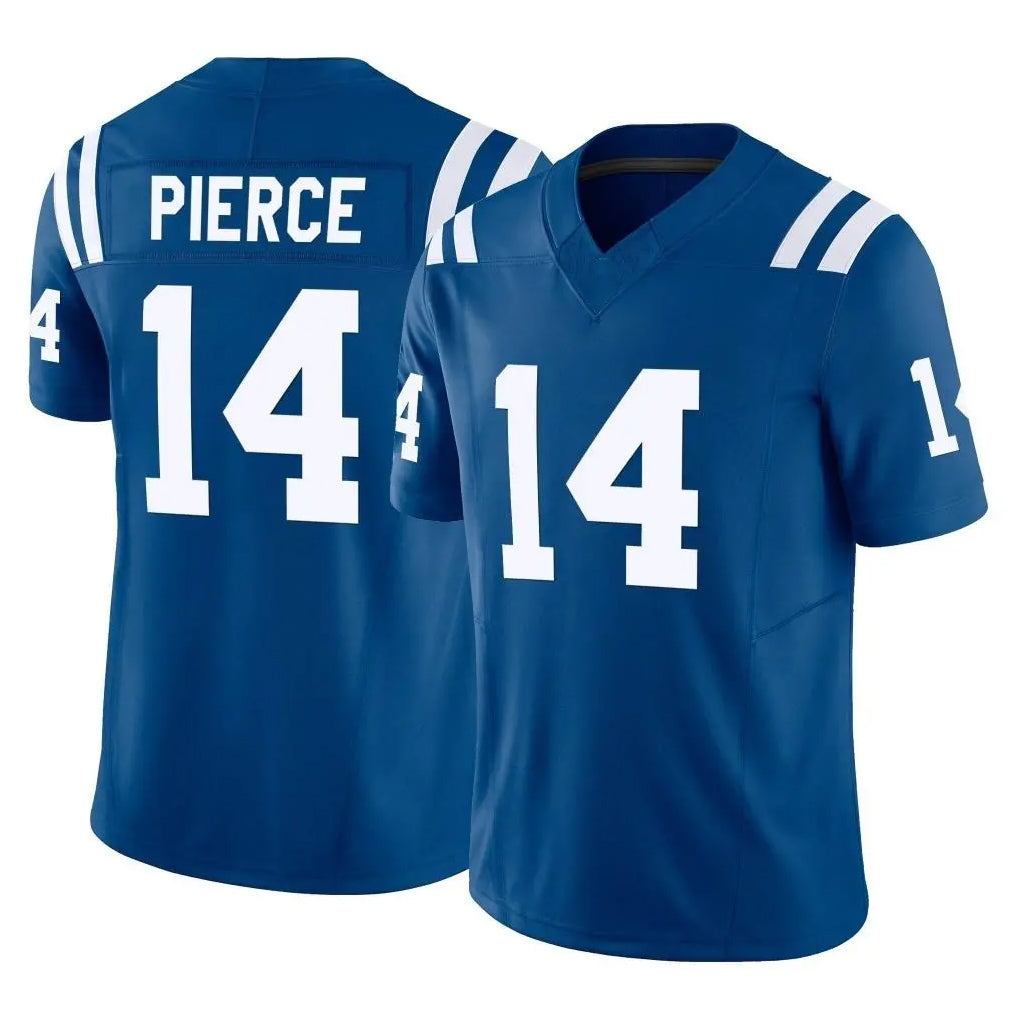 IN.Colts #14 Alec Pierce Player Royal Limited Vapor F.U.S.E. Home Game Odoa Stitched Jerseys