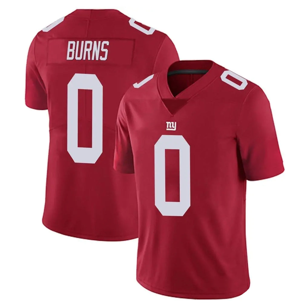 NY.Giants #0 Brian Burns Player Red Limited Vapor Untouchable Home Game Odoa Stitched Jerseys
