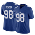 NY.Giants #98 DJ Reader Player Royal Limited Vapor F.U.S.E. Home Game Odoa Stitched Jerseys