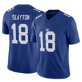 NY.Giants #18 Darius Slayton Player Royal Limited Vapor F.U.S.E. Home Game Odoa Stitched Jerseys