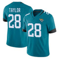 J.Jaguars #28 Fred Taylor Player Teal Vapor F.U.S.E. Limited Home Game Odoa Stitched Jerseys
