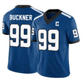 IN.Colts #99 DeForest Buckner Player Royal Limited Indiana Nights Alternate Vapor F.U.S.E. Home Game Odoa Stitched Jerseys