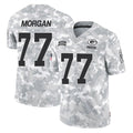 GB.Packers #77 Jordan Morgan Player Arctic Camo Salute To Service Limited Odoa Stitched Jerseys
