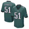 P.Eagles #51 Cam Jurgens Player Team Color Green Home Game Odoa Stitched Jerseys