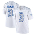 B.Bills #3 Damar Hamlin Player White Rivalries Collection Home Game Odoa Stitched Jerseys