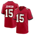 TB.Buccaneers #15 Tez Johnson Player Red Home Game Odoa Stitched Jerseys