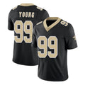NO.Saints #99 Chase Young Player Black Limited Vapor Untouchable Home Game Odoa Stitched Jerseys