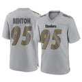 P.Steelers #95 Keeanu Benton Player Gray Atmosphere Fashion Home Game Odoa Stitched Jerseys