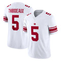 NY.Giants #5 Kayvon Thibodeaux Player White Limited Vapor F.U.S.E. Home Game Odoa Stitched Jerseys
