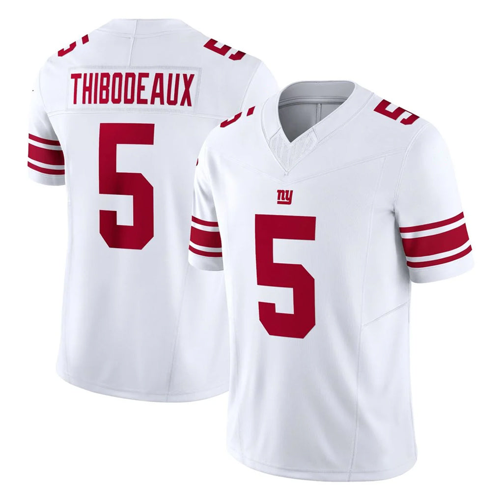 NY.Giants #5 Kayvon Thibodeaux Player White Limited Vapor F.U.S.E. Home Game Odoa Stitched Jerseys