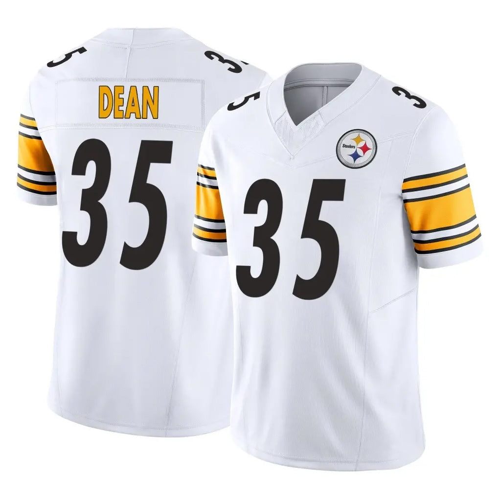 P.Steelers #35 Jamel Dean Player White Limited Vapor F.U.S.E. Home Game Odoa Stitched Jerseys