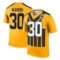 P.Steelers #30 Jaylen Warren Player Gold Legend Limited 1933 Throwback Performance Home Game Odoa Stitched Jerseys