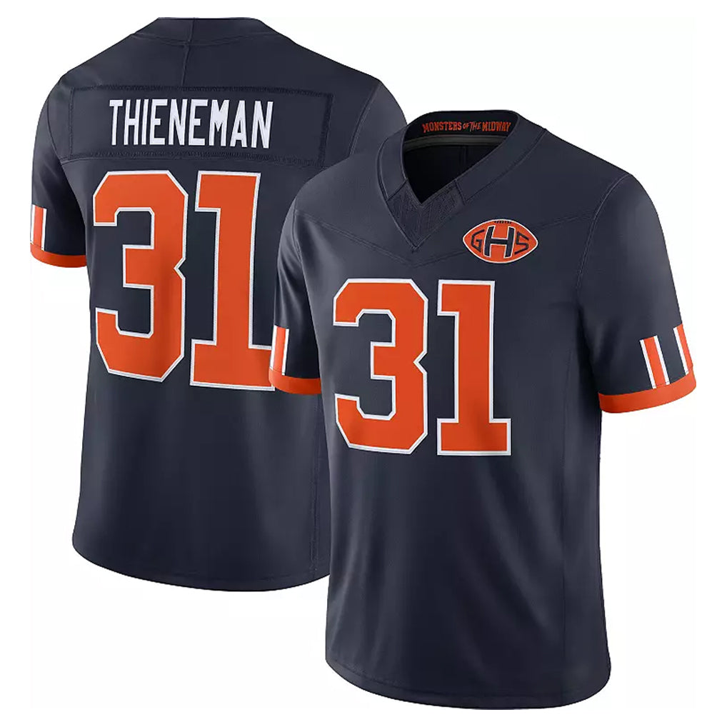 C.Bears #31 Dillon Thieneman Player Navy Limited 2026 Rivalries Collection Home Game Odoa Stitched Jerseys