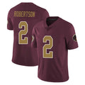 W.Commanders #2 Amik Robertson Player Burgundy Alternate Vapor Untouchable Home Game Odoa Stitched Jerseys