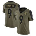 P.Steelers #9 Chris Boswell Player Olive Salute To Service Limited Game Odoa Stitched Jerseys
