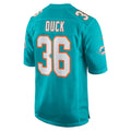 Odoa M.Dolphins #36 Storm Duck Aqua Game Jersey
