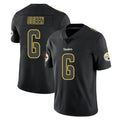 P.Steelers #6 Patrick Queen Player Black Impact Limited Home Game Odoa Stitched Jerseys