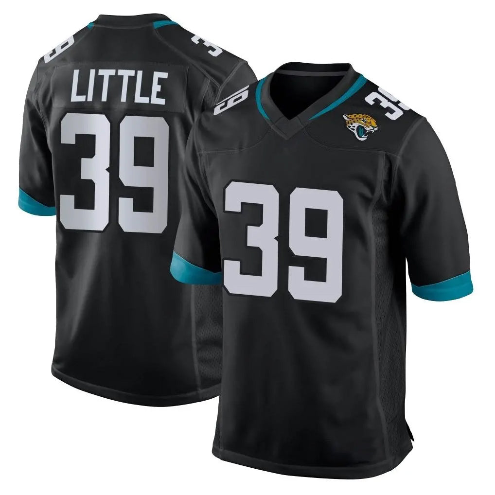 J.Jaguars #39 Cam Little Player Black Home Game Odoa Stitched Jerseys
