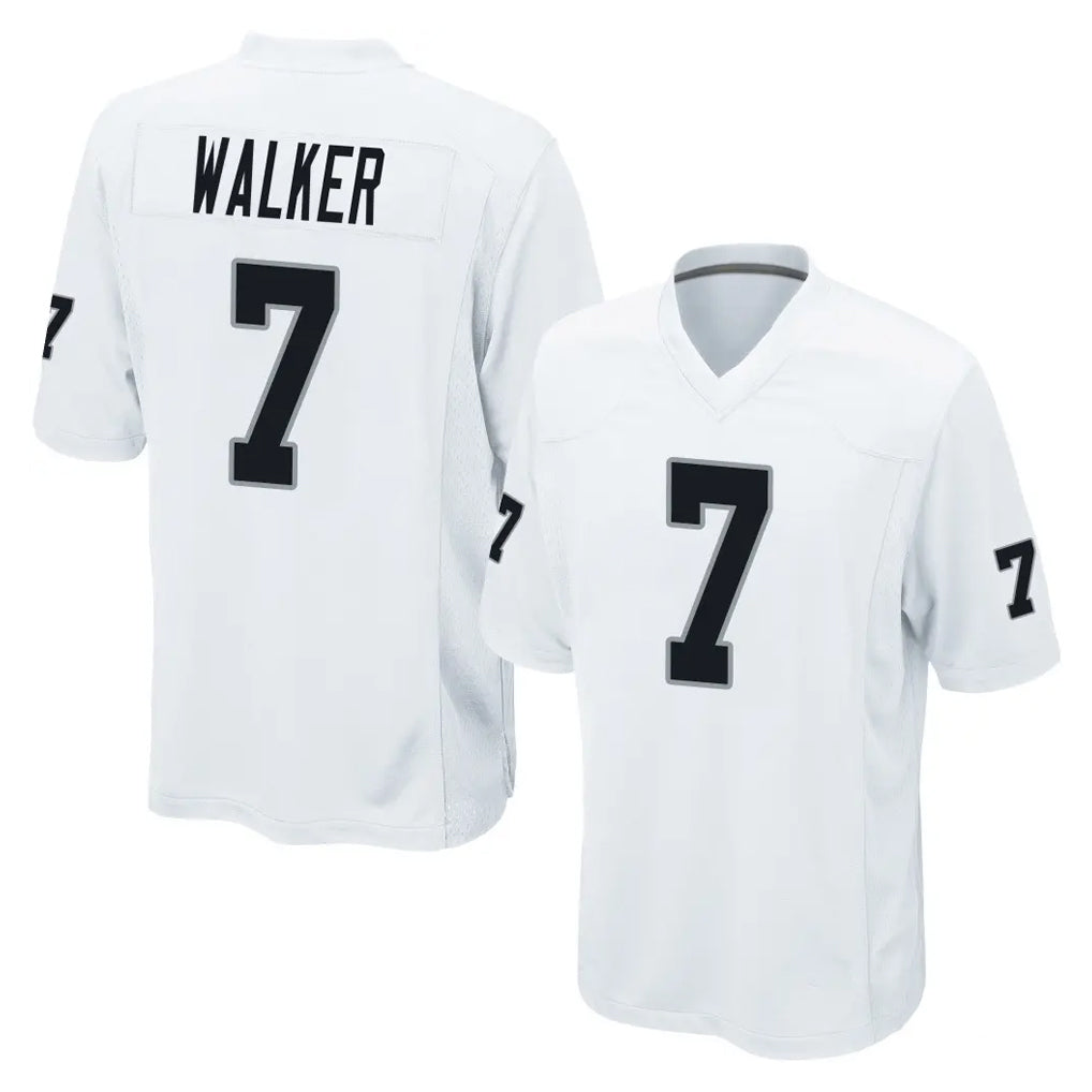 LV.Raiders #7 Quay Walker Player White Home Game Odoa Stitched Jerseys