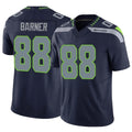 S.Seahawks #88 AJ Barner Player Navy Limited Vapor F.U.S.E. Home Game Odoa Stitched Jerseys