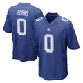 NY.Giants #0 Brian Burns Player Royal Home Game Odoa Stitched Jerseys
