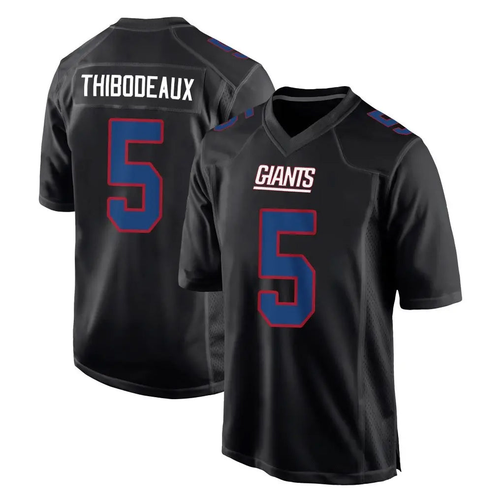NY.Giants #5 Kayvon Thibodeaux Player Carbon Fashion Limited Home Game Odoa Stitched Jerseys