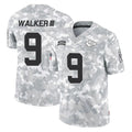 KC.Chiefs #9 Kenneth Walker III Player Arctic Camo Salute To Service Limited Game Odoa Stitched Jerseys