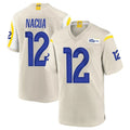 LA.Rams #12 Puka Nacua Player Bone Home Game Odoa Stitched Jerseys