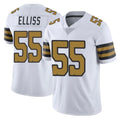 NO.Saints #55 Kaden Elliss Player White Limited Color Rush Home Game Odoa Stitched Jerseys
