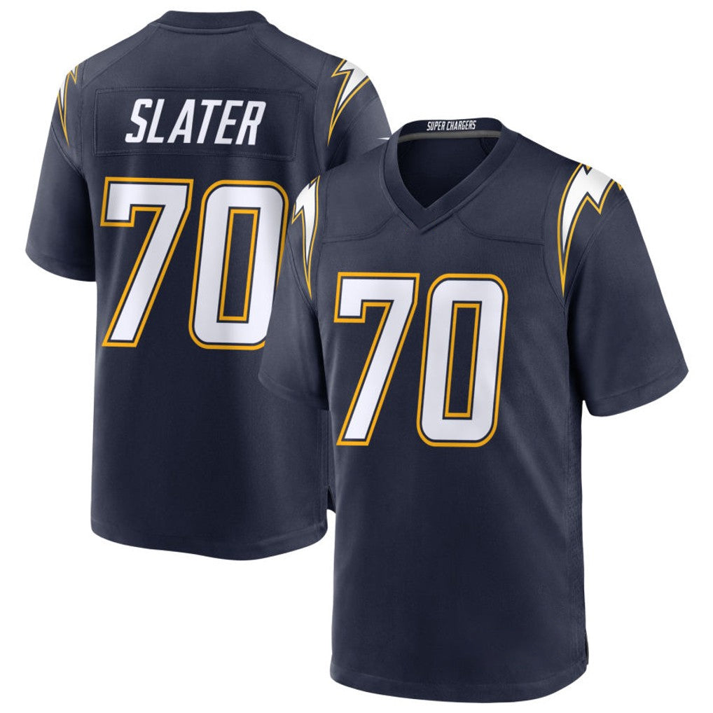 LA.Chargers #70 Rashawn Slater Player Navy Alternate Home Game Odoa Stitched Jerseys