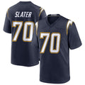 LA.Chargers #70 Rashawn Slater Player Navy Alternate Home Game Odoa Stitched Jerseys