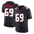 H.Texans #69 Ed Ingram Player Navy Limited Alternate Vapor F.U.S.E. Home Game Odoa Stitched Jerseys