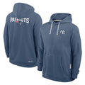 NE.Patriots ## Patriots Blank Player Blue Rivalries Collection Hoodies Limited Game Odoa Stitched Jerseys