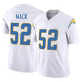 LA.Chargers #52 Khalil Mack Player White Limited Vapor F.U.S.E. Home Game Odoa Stitched Jerseys