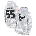 H.Texans #55 Danielle Hunter Player Arctic Camo Salute to Service Hoodies Limited Game Odoa Stitched Jerseys