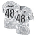LA.Rams #48 Omar Speights Player Arctic Camo Salute To Service Limited Game Odoa Stitched Jerseys