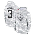 J.Jaguars #3 Jakobi Meyers Player Arctic Camo Salute to Service Hoodies Limited Game Odoa Stitched Jerseys