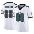 P.Eagles #88 Dallas Goedert Player White Limited Vapor F.U.S.E. Home Game Odoa Stitched Jerseys