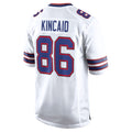 B.Bills #86 Dalton Kincaid Player White Home Game Odoa Stitched Jerseys