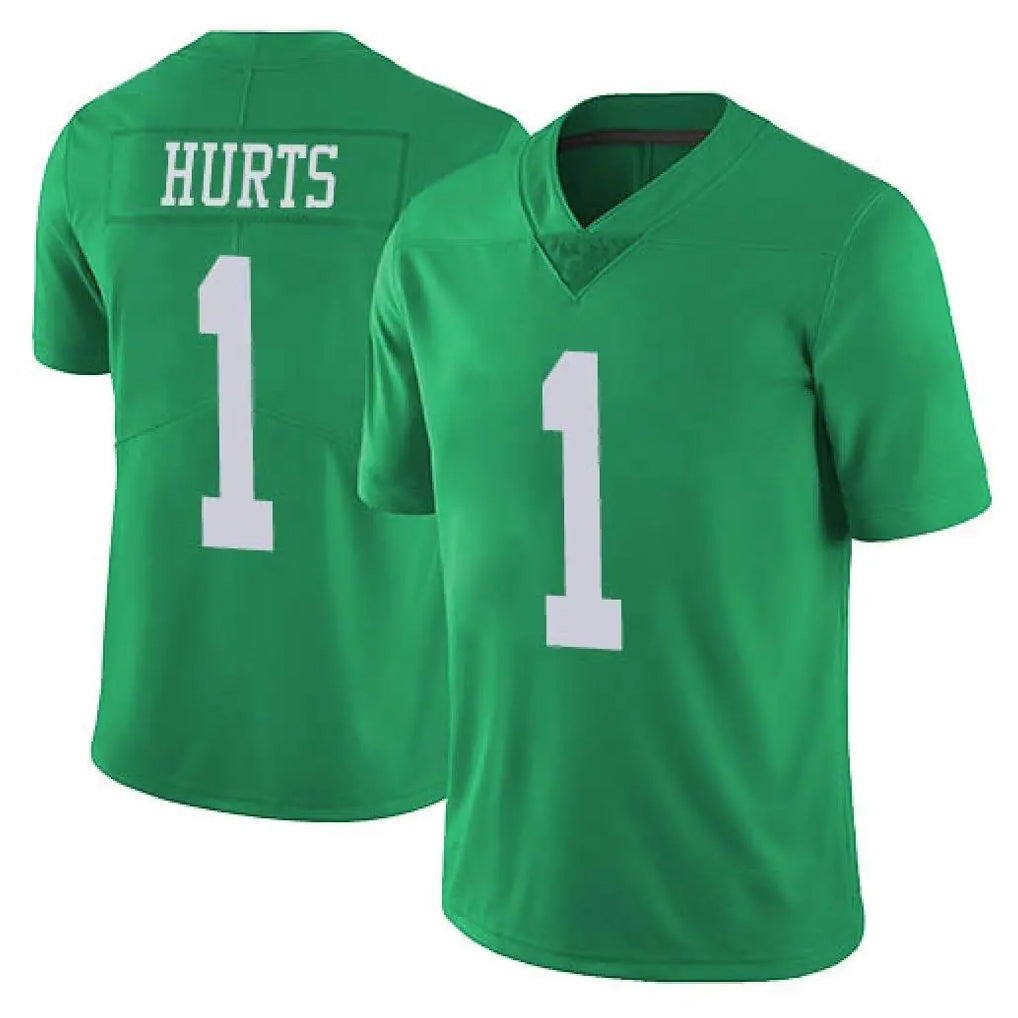 P.Eagles #1 Jalen Hurts Player Green Limited Vapor Untouchable Home Game Odoa Stitched Jerseys