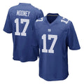 NY.Giants #17 Darnell Mooney Player Royal Home Game Odoa Stitched Jerseys