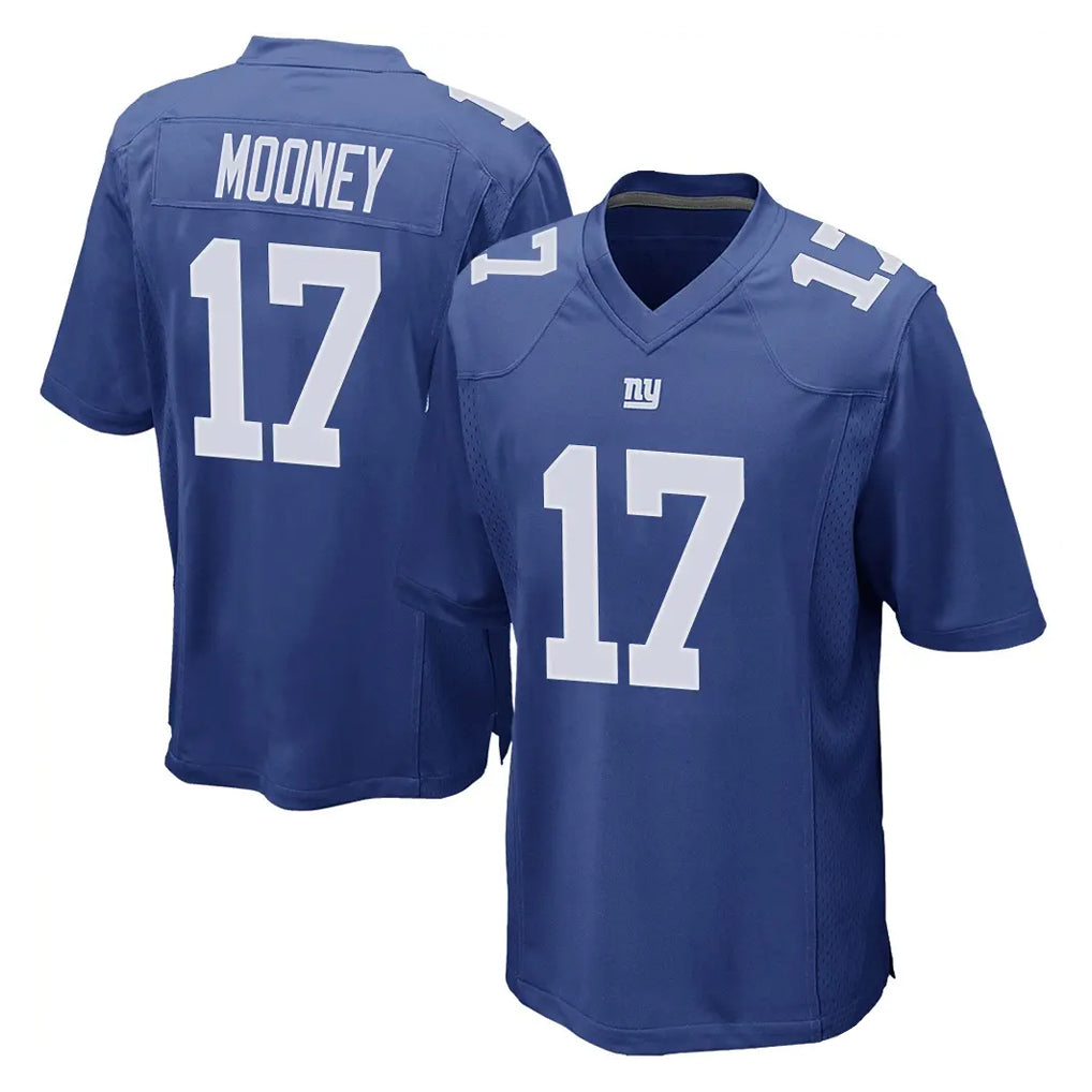 NY.Giants #17 Darnell Mooney Player Royal Home Game Odoa Stitched Jerseys