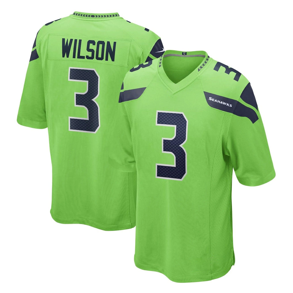 S.Seahawks #3 Nick Emmanwori Player Green Home Game Odoa Stitched Jerseys