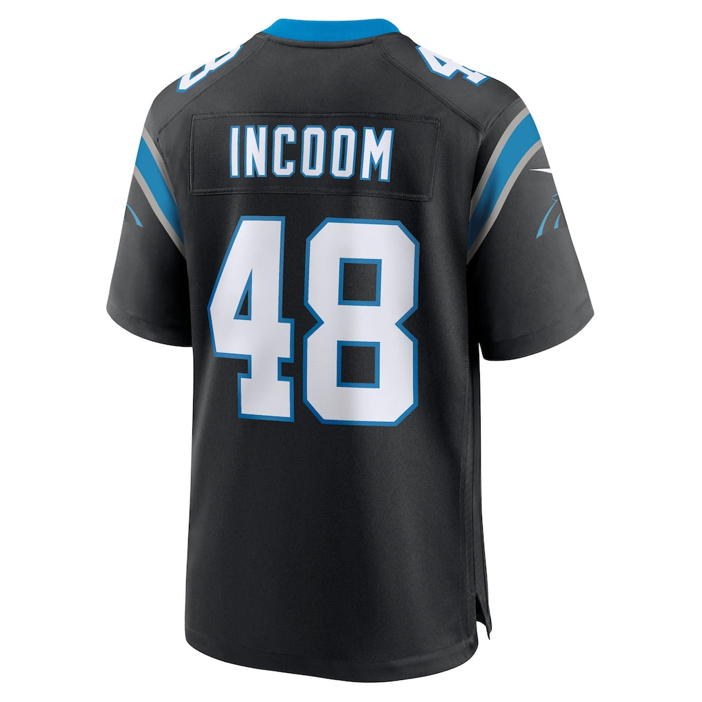 Odoa C.Panthers #48 Thomas Incoom Black Team Game Jersey