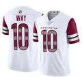 W.Commanders #10 Tress Way Player White Limited Vapor Home Game Odoa Stitched Jerseys
