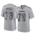 D.Cowboys #78 Terence Steele Player Gray Atmosphere Fashion Home Game Odoa Stitched Jerseys