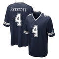 D.Cowboys #4 Dak Prescott Player Navy Home Game Odoa Stitched Jerseys