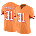 TB.Buccaneers #31 Antoine Winfield Jr. Player Orange Limited Vapor F.U.S.E. Home Game Odoa Stitched Jerseys